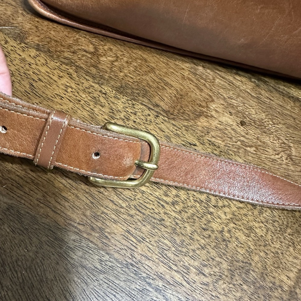 Vintage Coach Brown‎ Leather Briefcase 040-0104 Messenger Bag - Picture 5 of 16